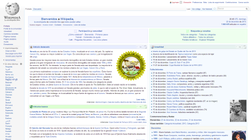 Wikipedia: Spanish version