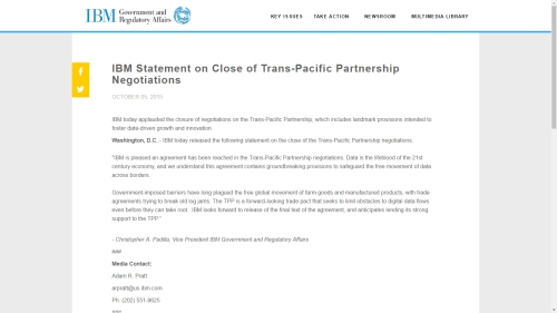 IBM supports TPP